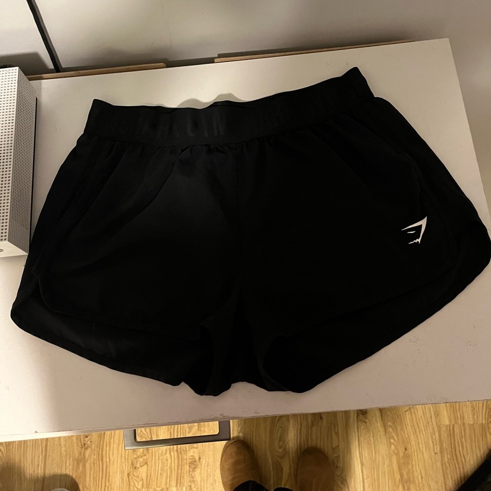 Gymshark Black Athletic Shorts